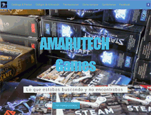 Tablet Screenshot of amarutechperu.com